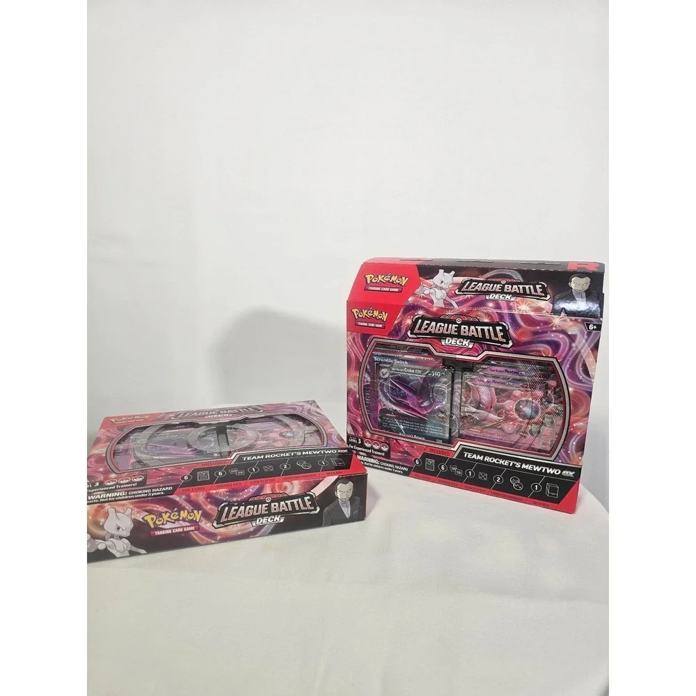 League Battle Deck - Team Rocket's Mewtwo (Pink/Black)